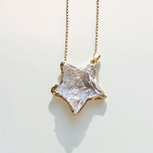 RHIANNA QUARTZ STAR NECKLACE