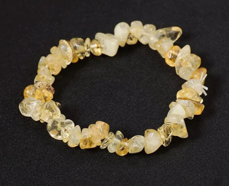Natural Stone Crystal Gravel Bracelet