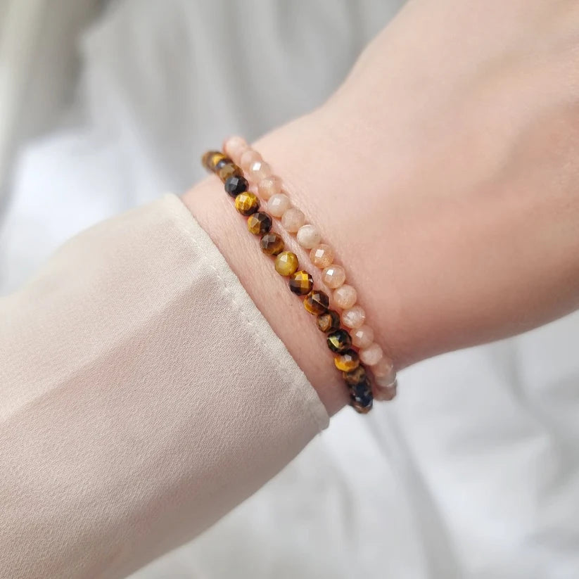 Tigers Eye Crystal Bracelet - Inner Strength, Empowerment