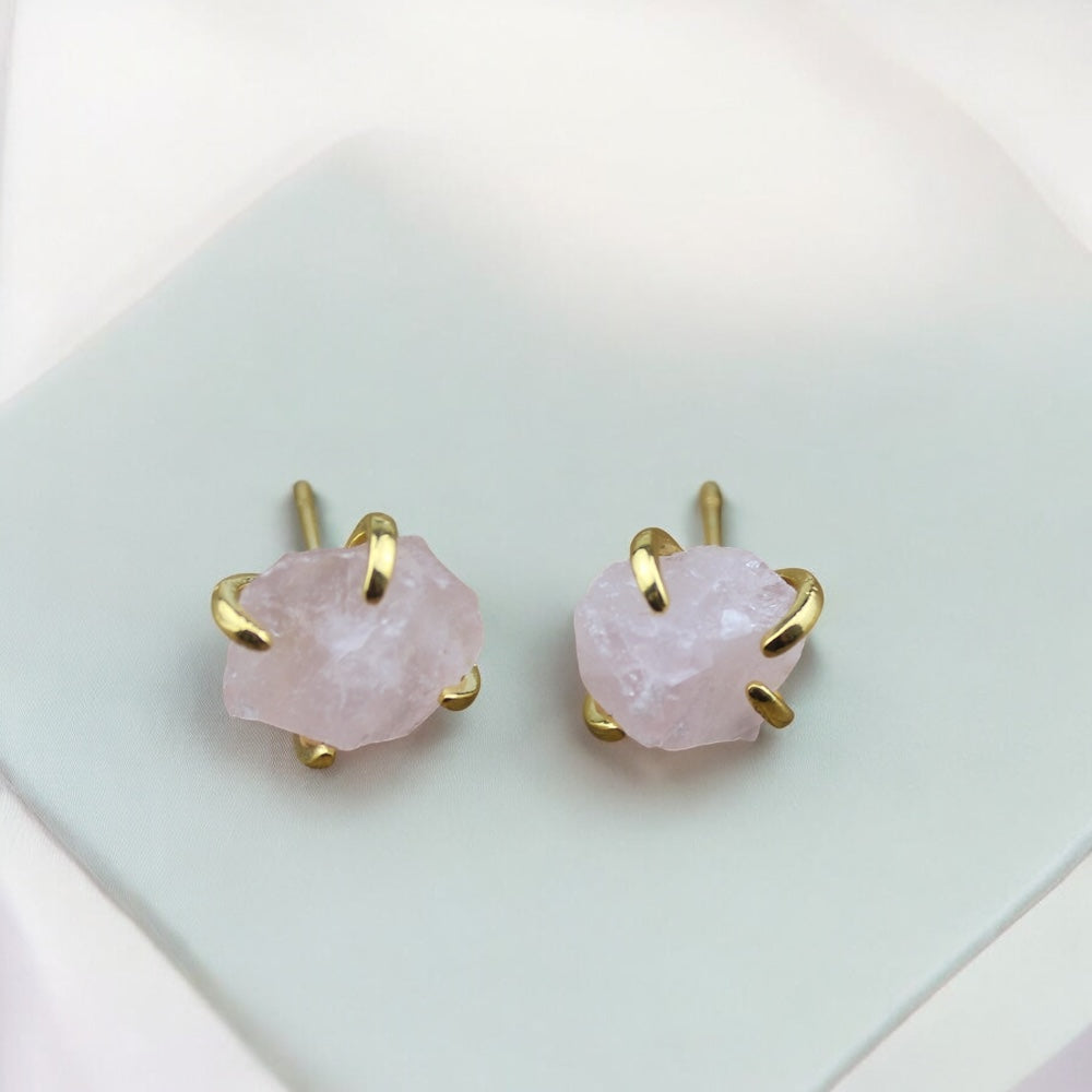 RAW CRYSTAL EARRINGS