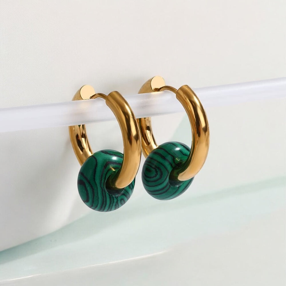 Malachite Hoops