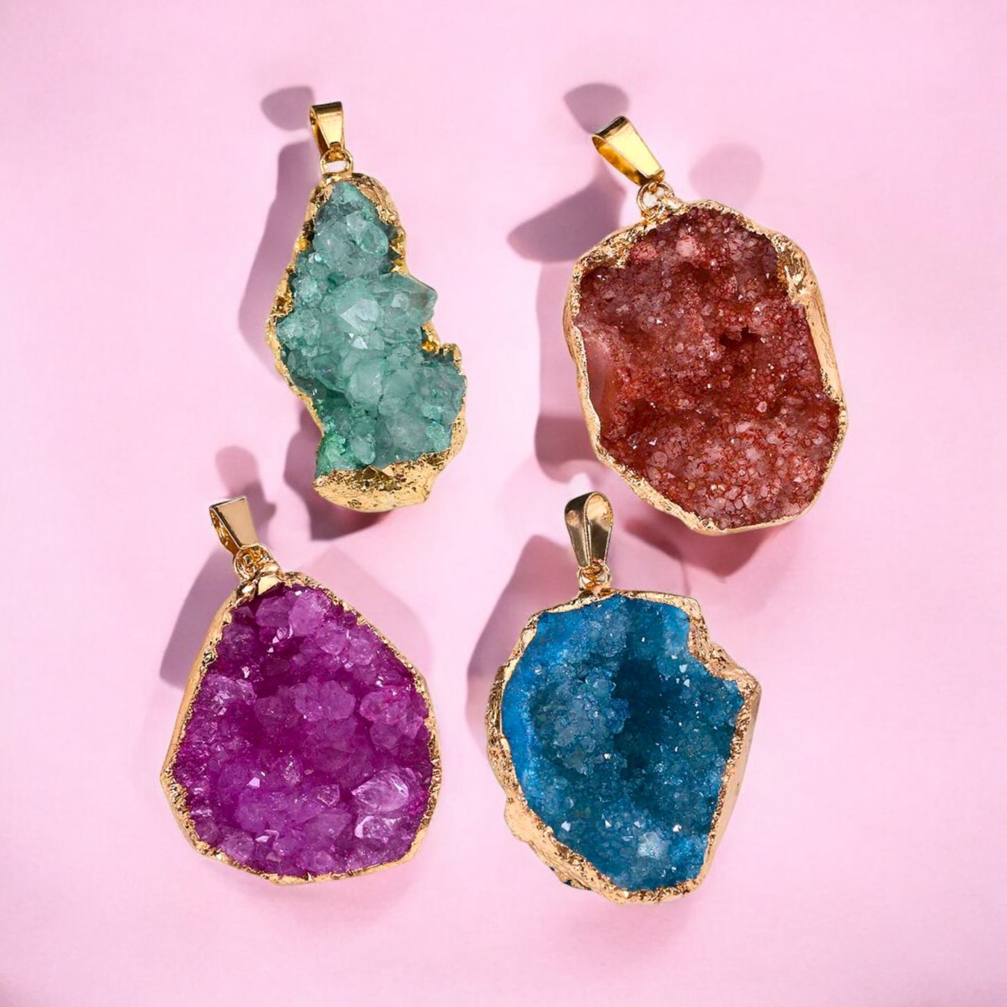 IRIS GEODE NECKLACES