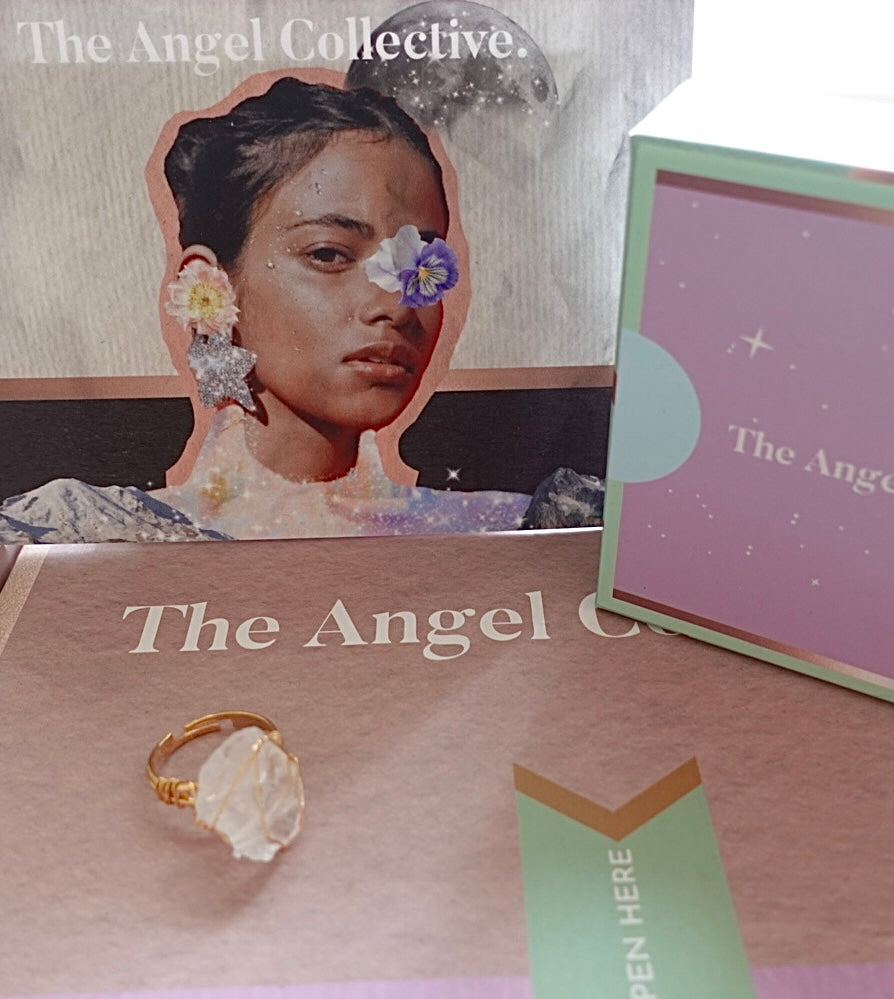 RAW CRYSTAL RINGS