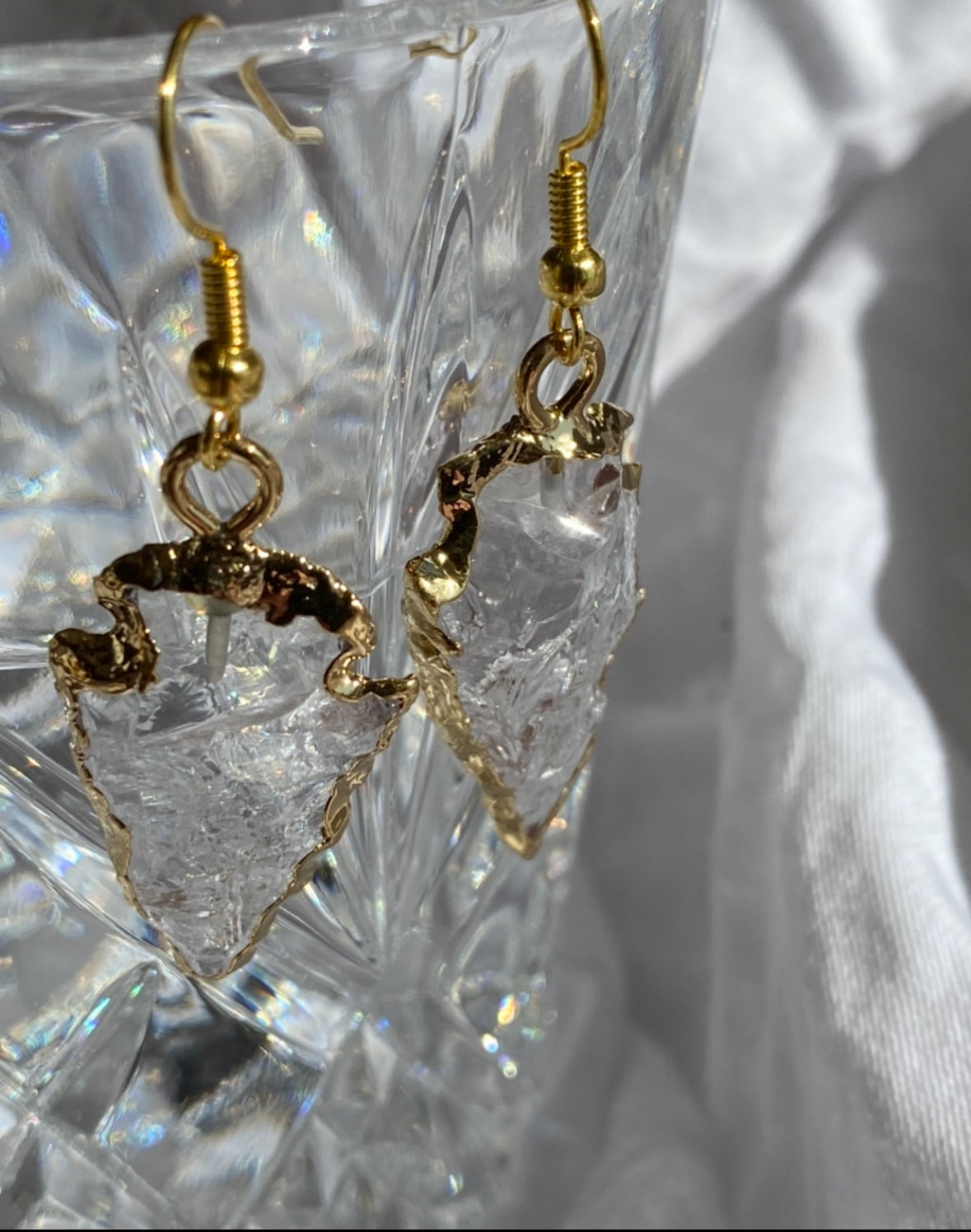 NIRVANA QUARTZ EARRINGS