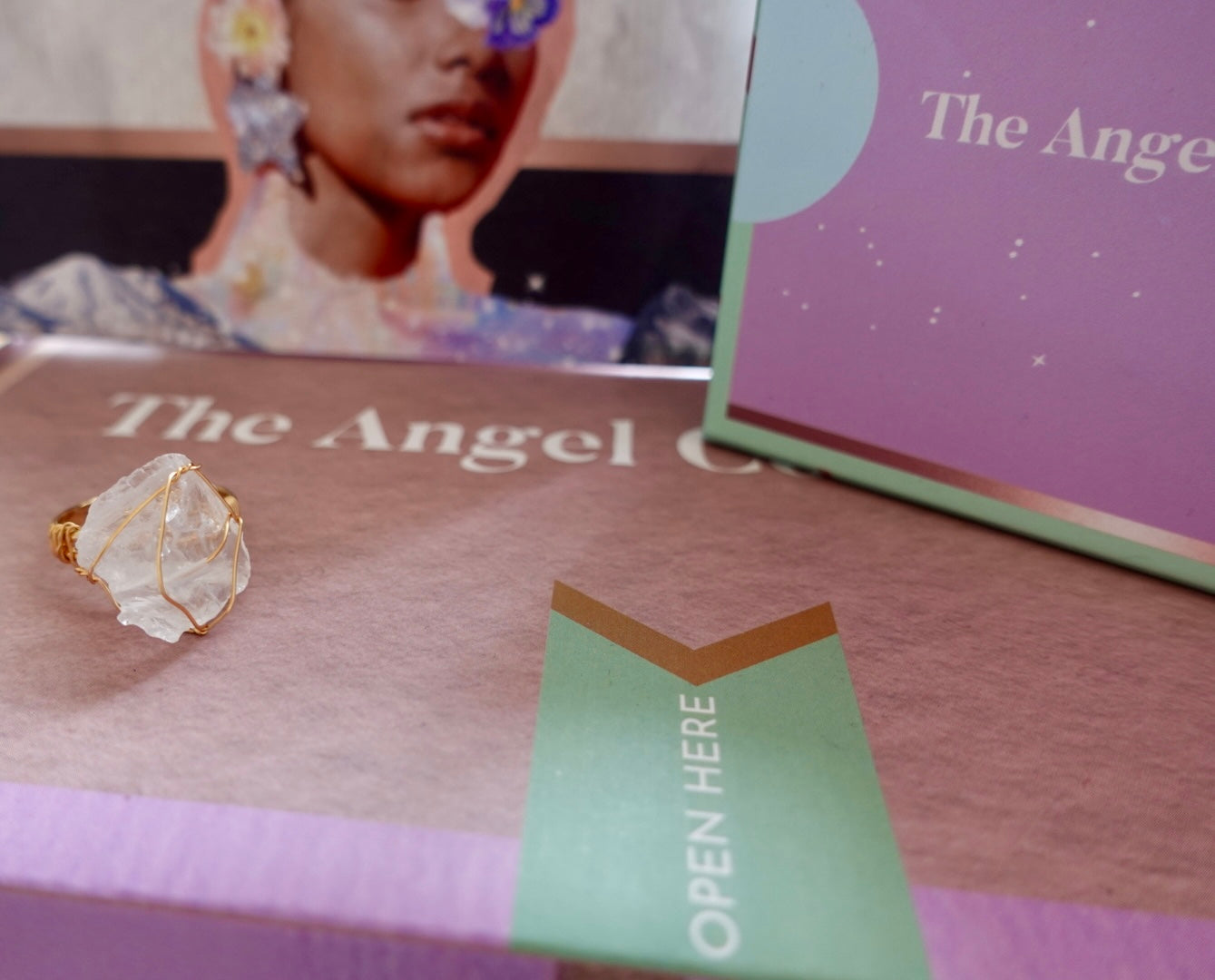RAW CRYSTAL RINGS