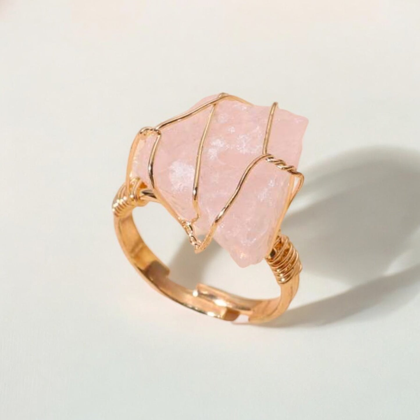 RAW CRYSTAL RINGS