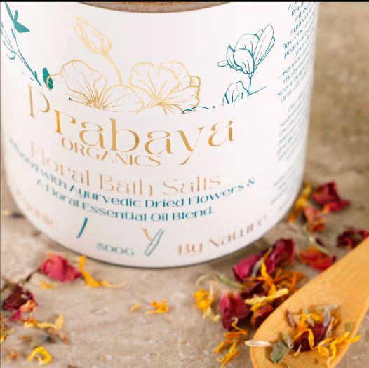 Floral Bath Salts Set