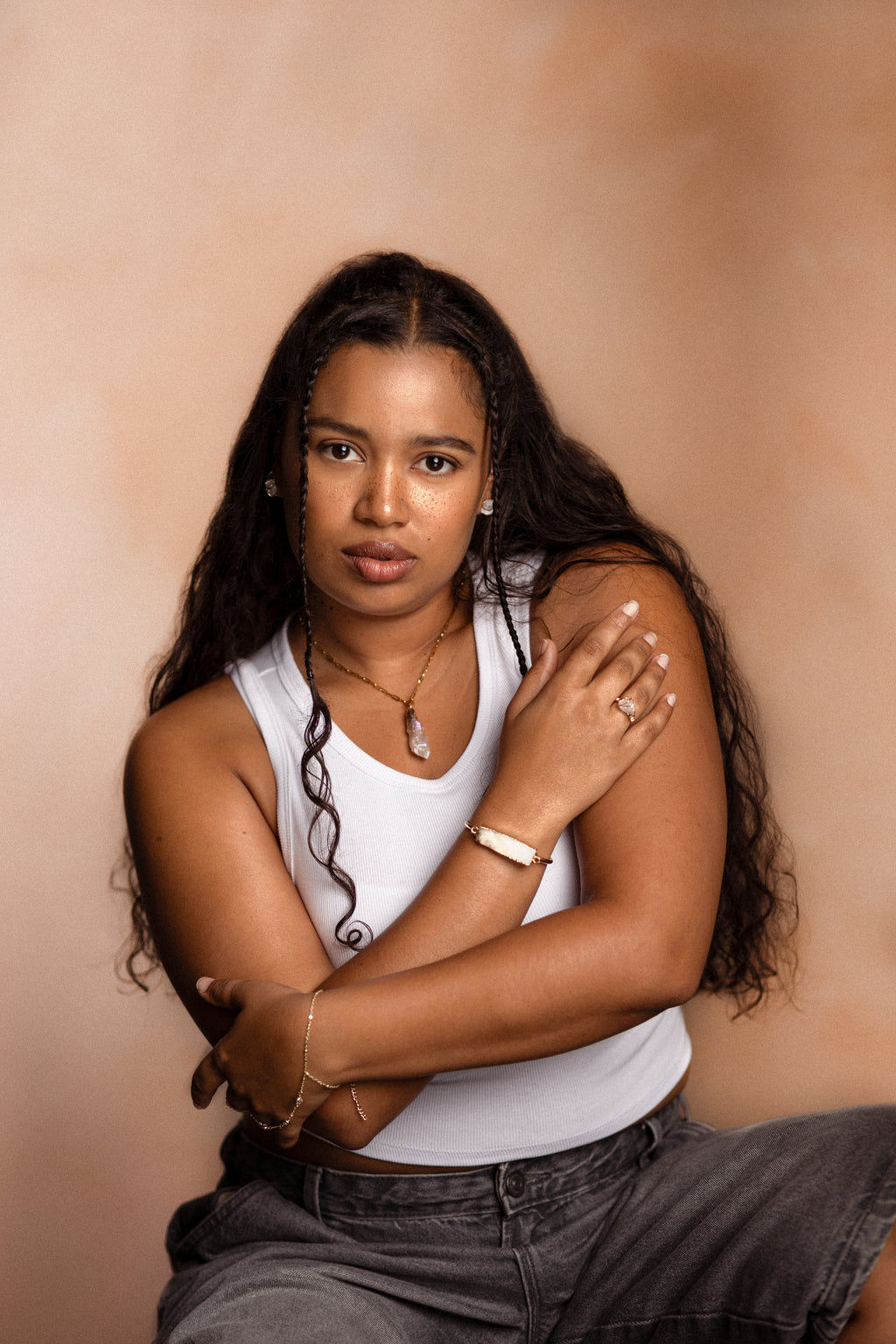 MAYA SUGAR DRUZY BANGLE