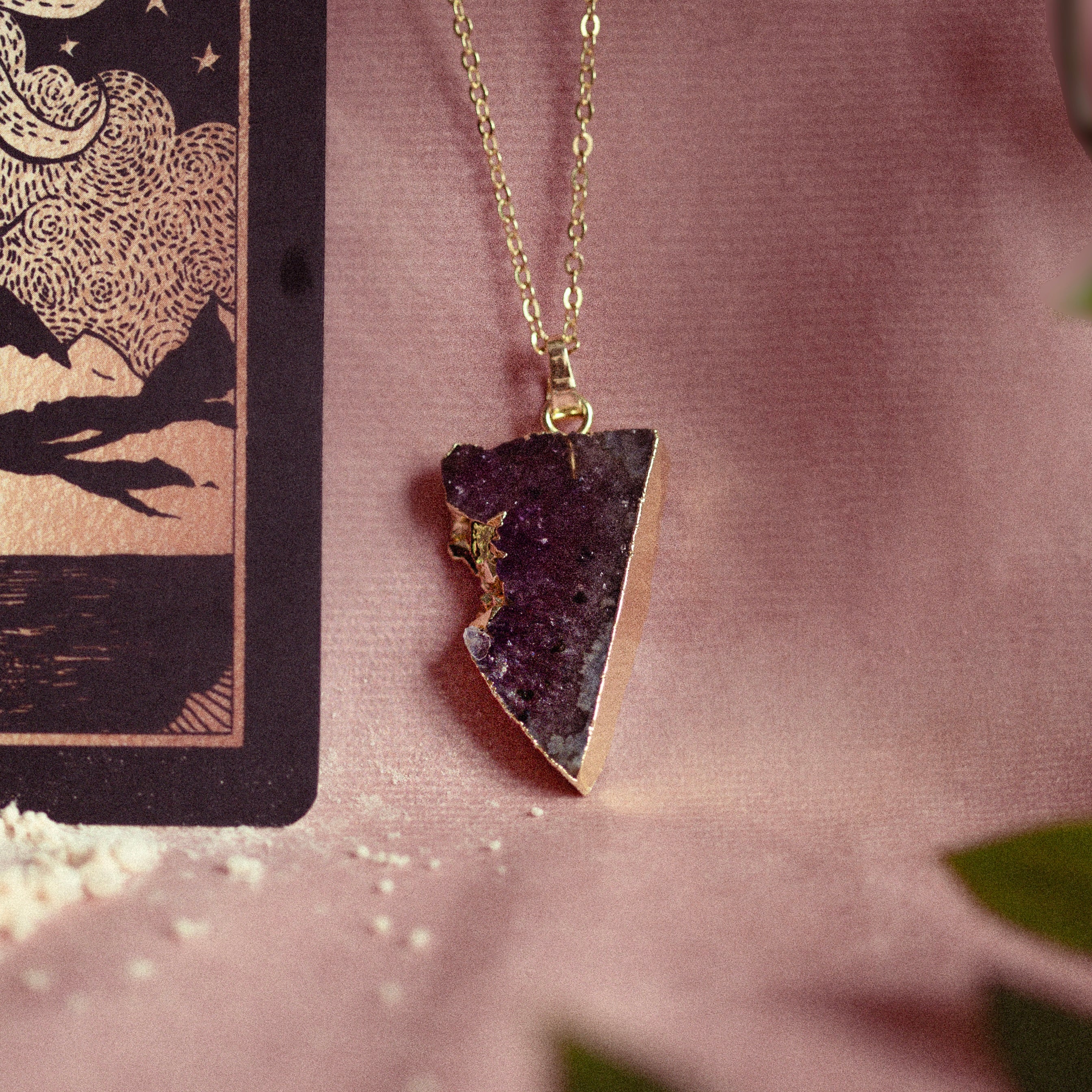 JORJA AMETHYST NECKLACE