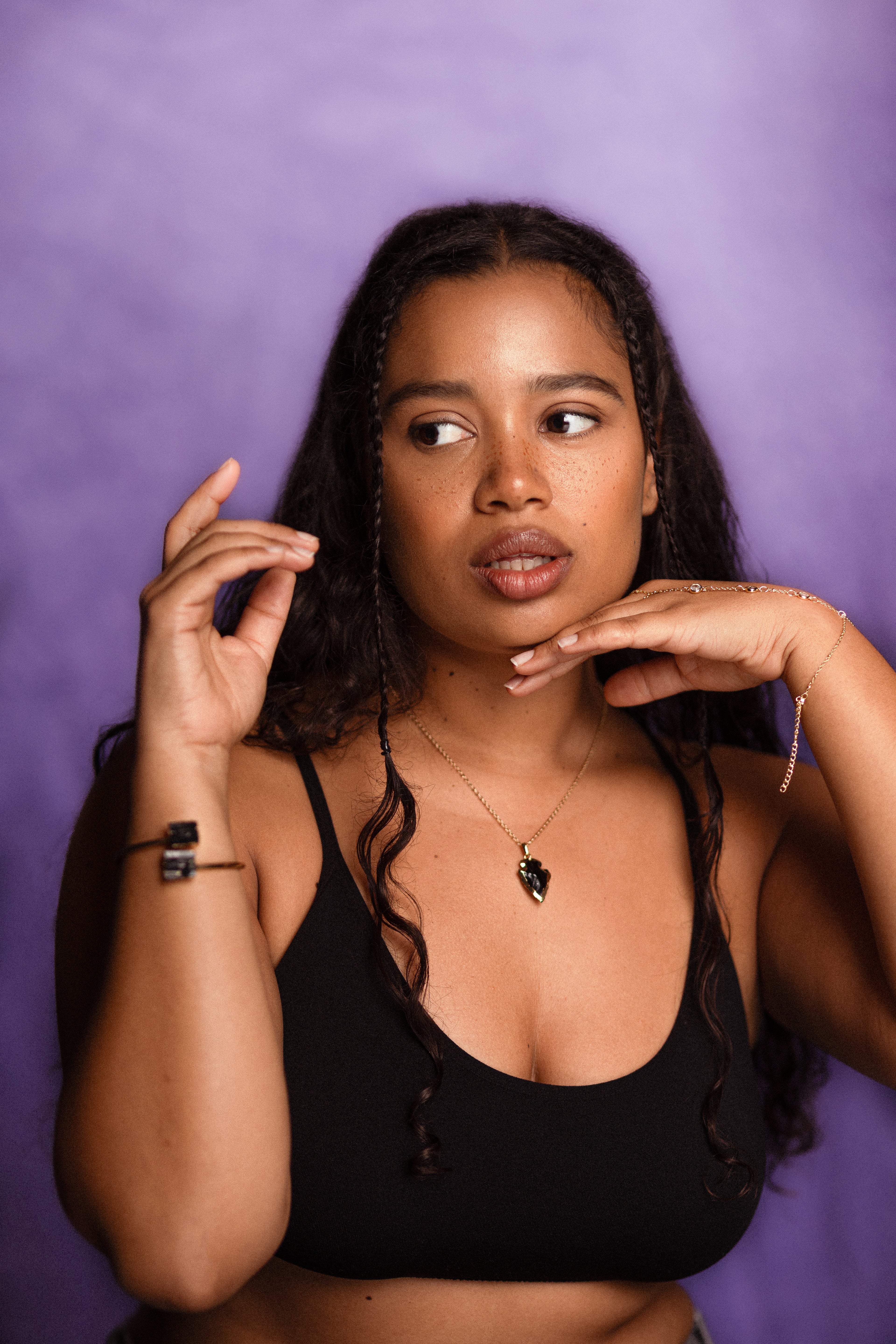 NIRVANA BLACK NECKLACE