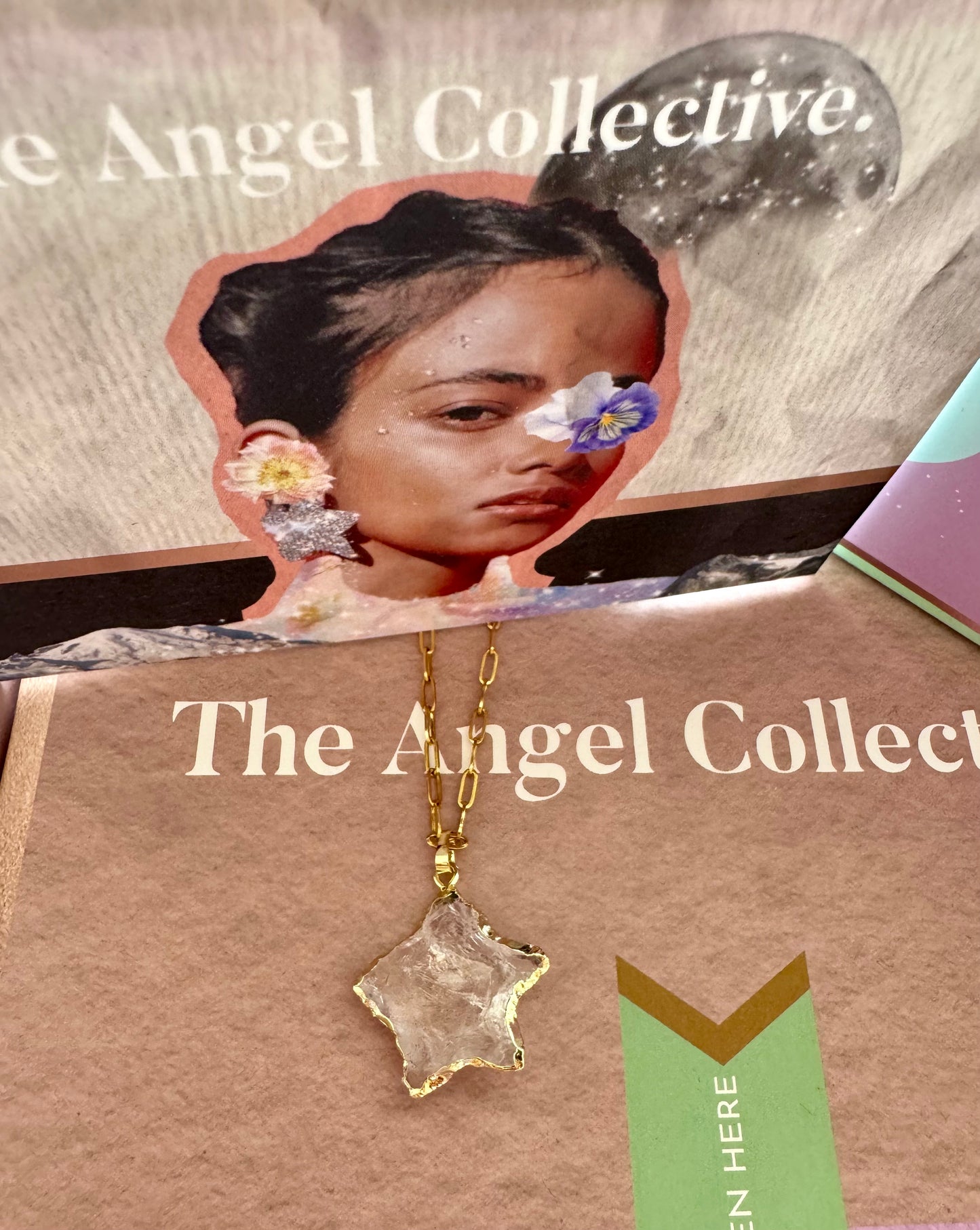 RHIANNA QUARTZ STAR NECKLACE