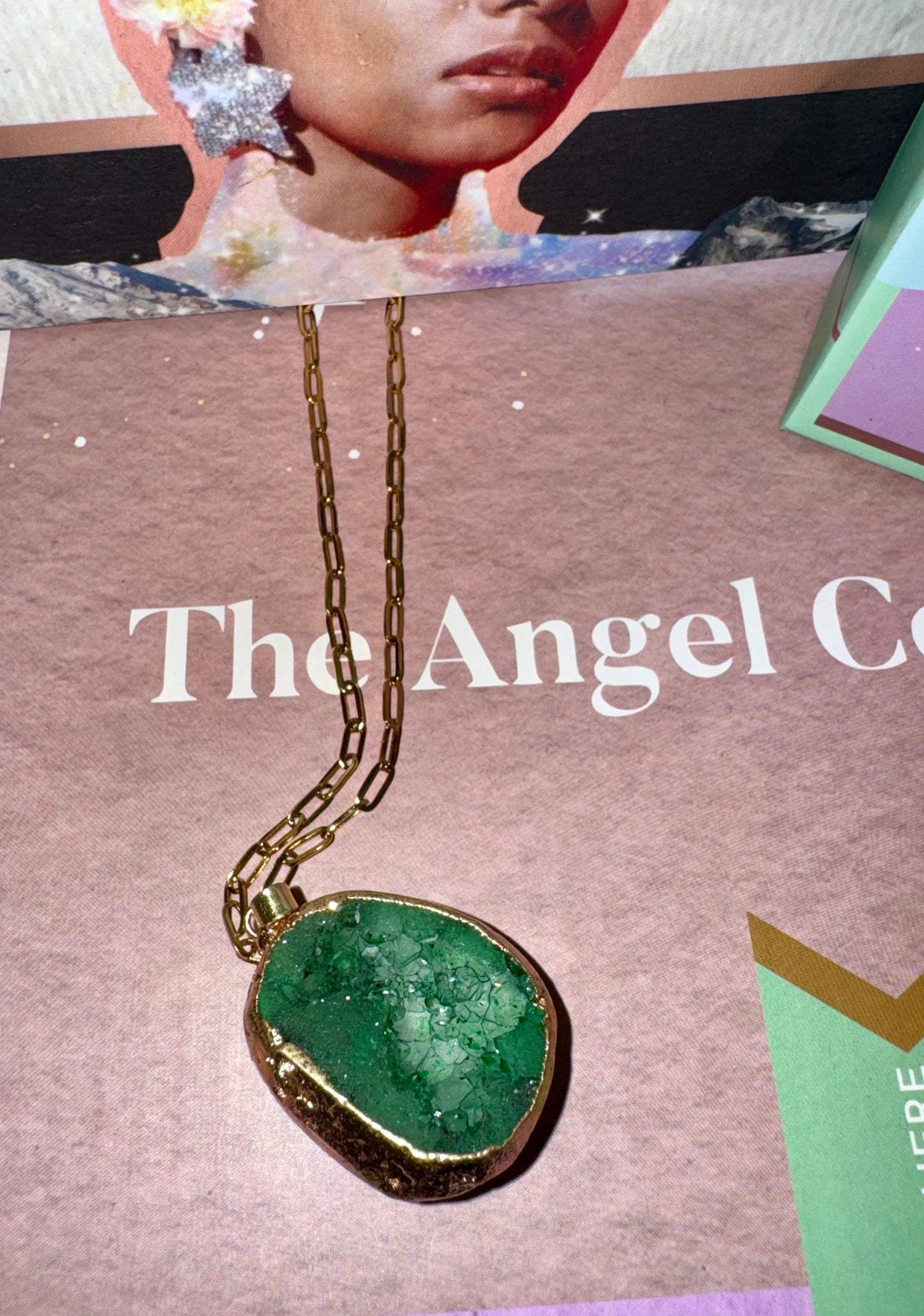 IRIS GEODE NECKLACES