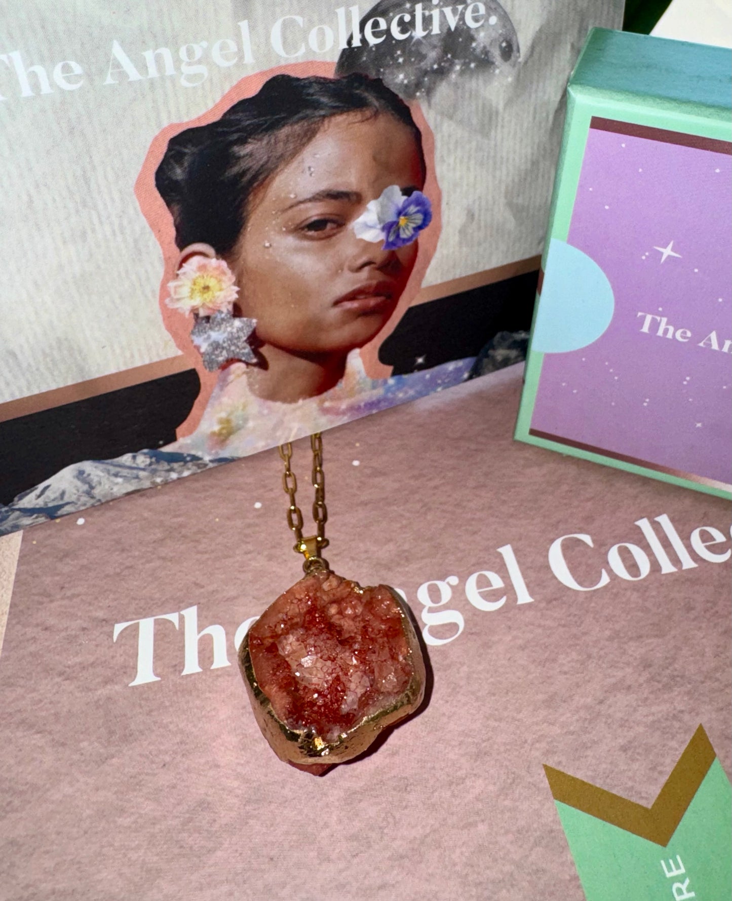 IRIS GEODE NECKLACES