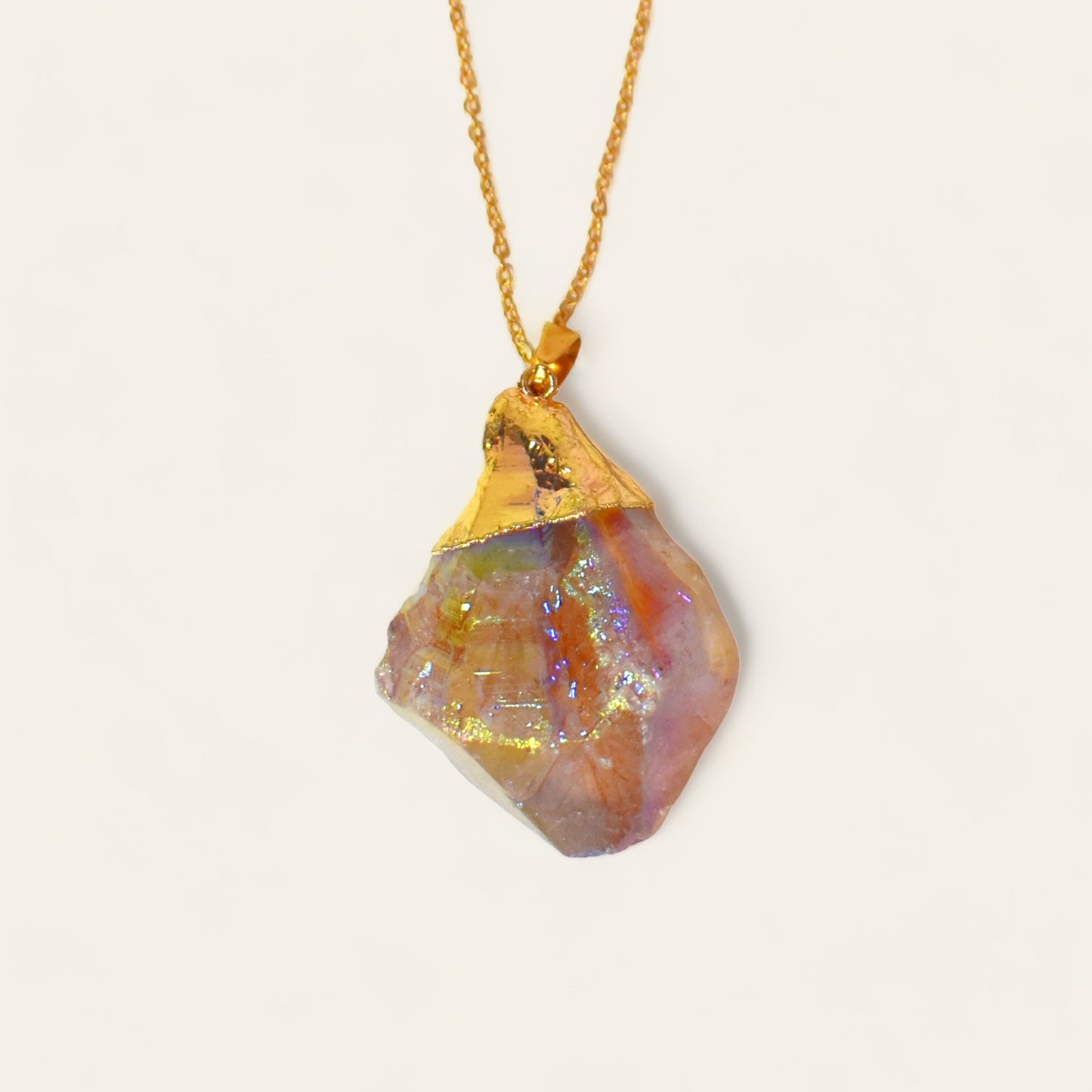LANA RAINBOW MOONSTONE NECKLACE