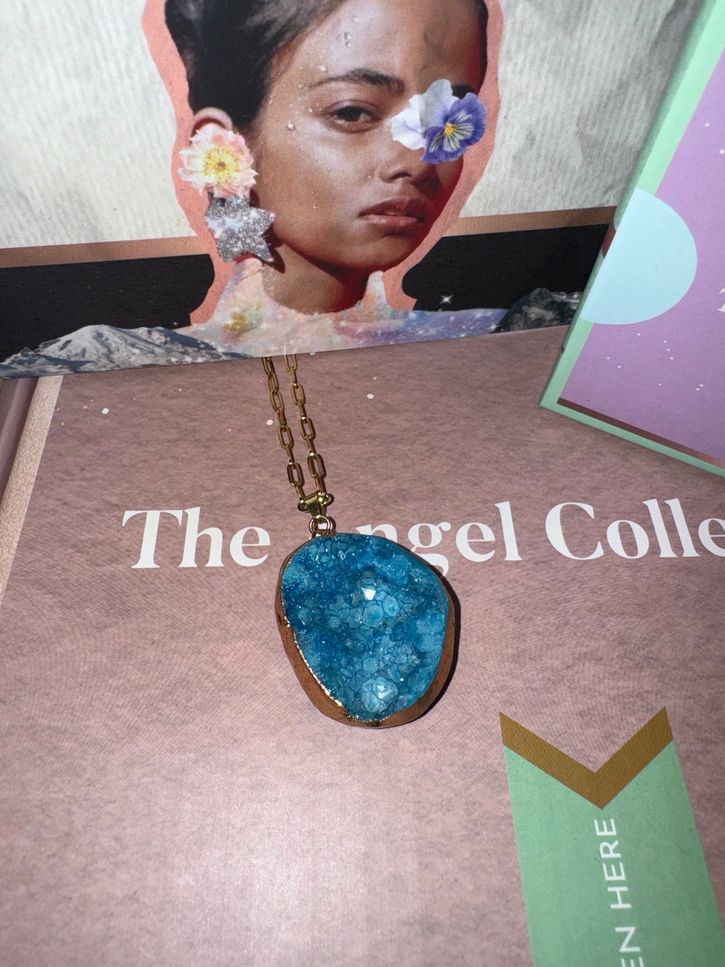IRIS GEODE NECKLACES