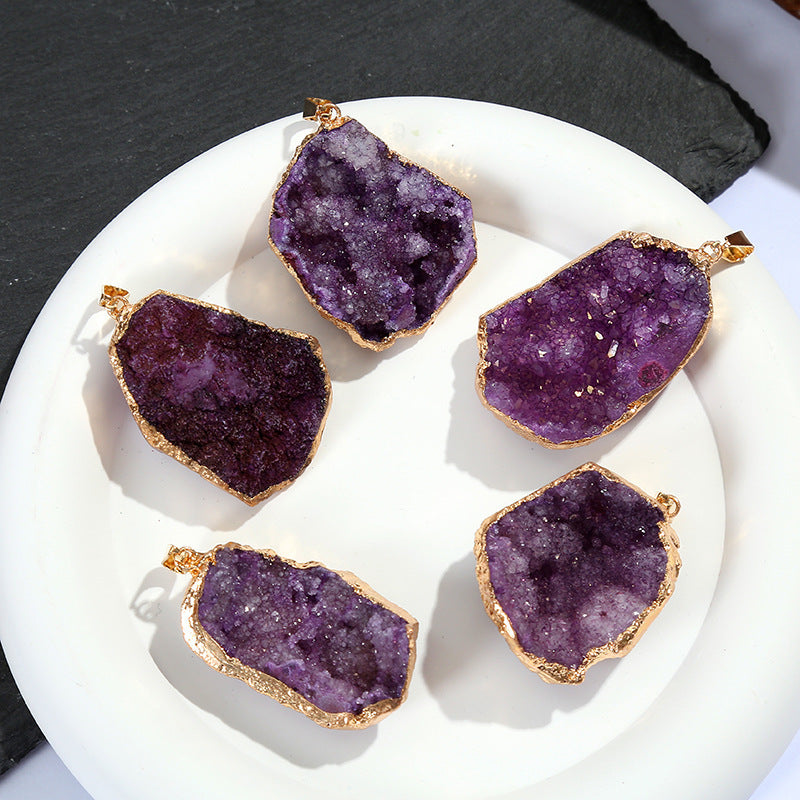 IRIS GEODE NECKLACES