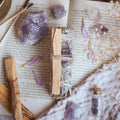 White Sage, Palo Santo & Amethyst