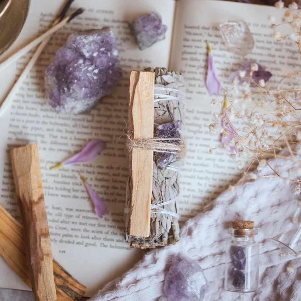 White Sage, Palo Santo & Amethyst