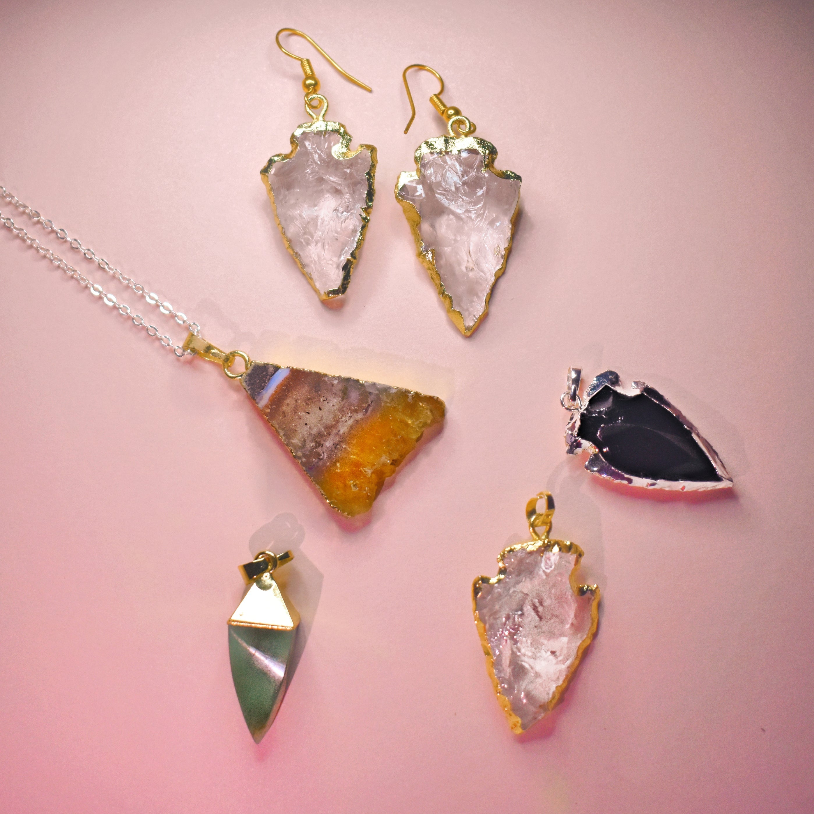 NIRVANA QUARTZ EARRINGS