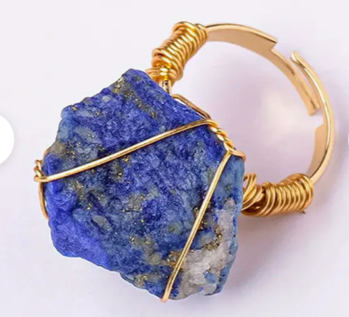 RAW CRYSTAL RINGS